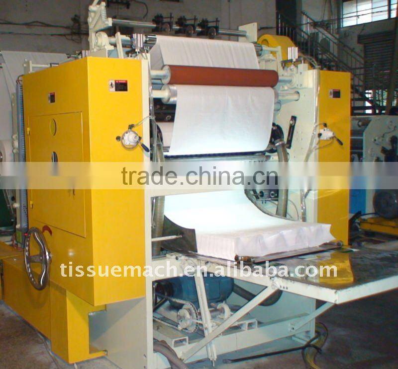 High speed and hot selling easy operation small facial paper automatic machine