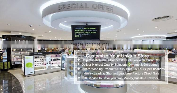 New arrivals surprising work wooden door perfume display rack