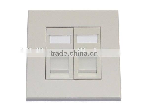 6 ports 1 ports 2ports face plate cabling faceplate