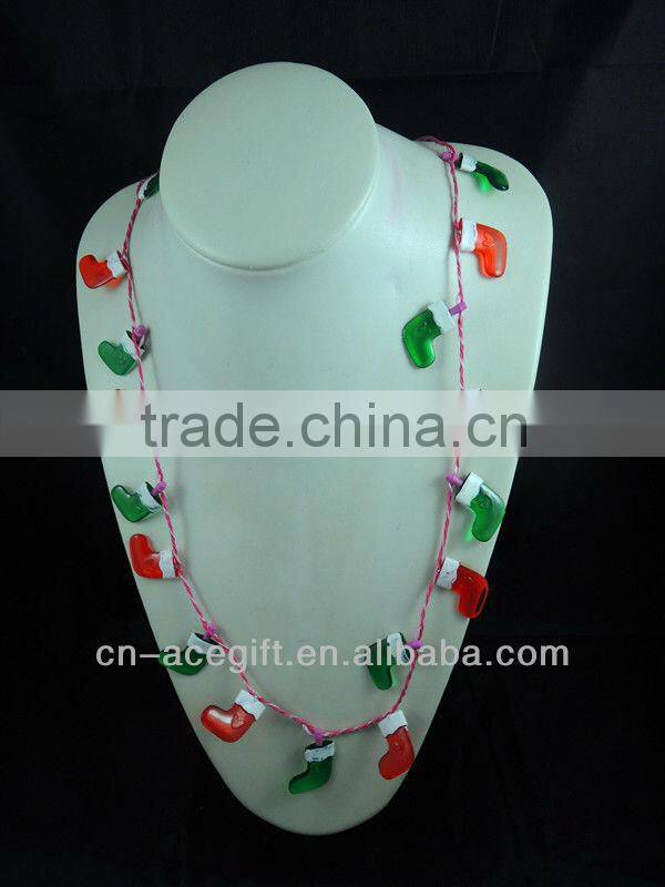 purple beads,Party decorations,party favor,glow lights necklace