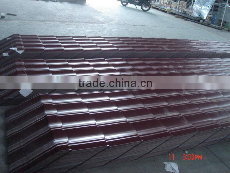 Color Steel Roofing Tile / Color/Galvanized corrugated roofing sheet/Metal tile sheet