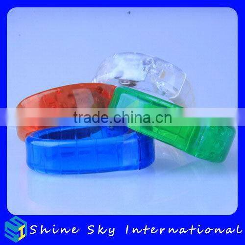 Newest Top Sell Popular Led Party Novelty Led Flashing Bracelet