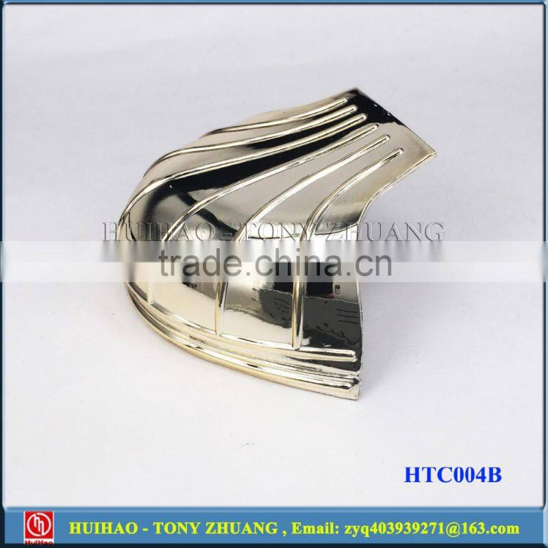 Gold plating plastic TPU toe cap for shoe head HTC004B