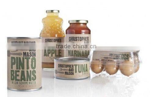 Gold embossed label sticker, metal wine sticker label hard drive white label