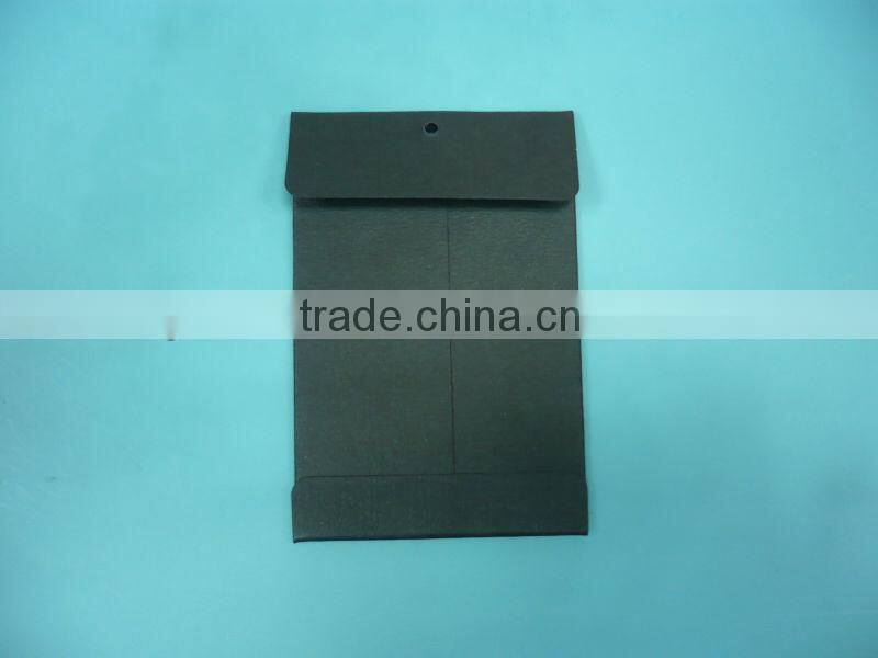 Black paper button bag for garment accessories