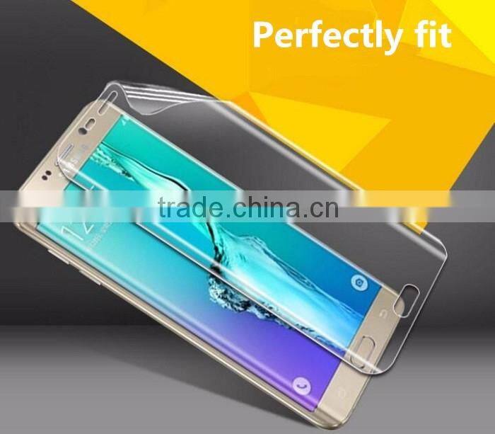 For galaxy s7 edge screen protector, For Samsung Galaxy S7 Edge Soft PET Ultra Clear Screen Protector Full Body HD Clear Film