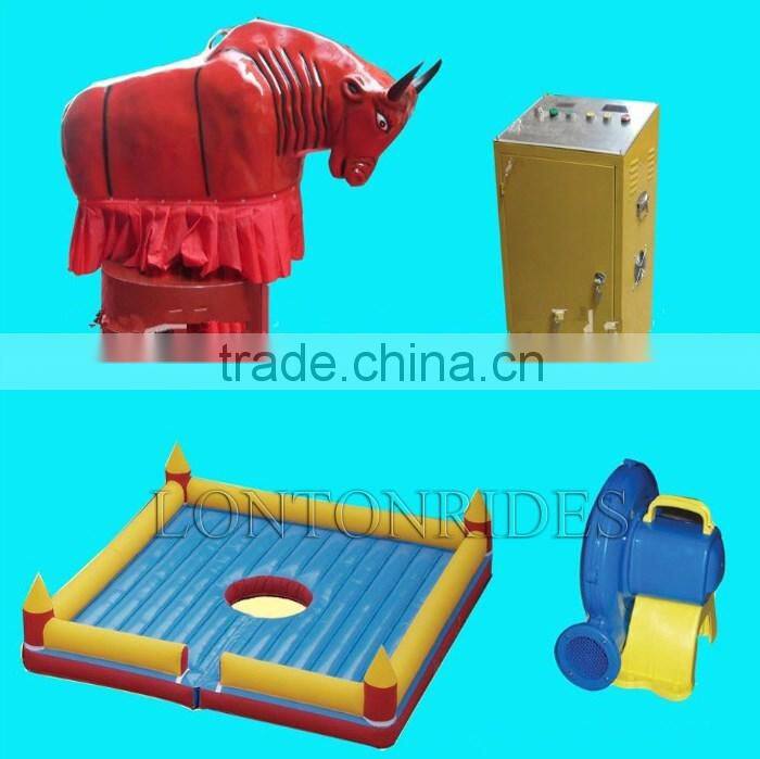 Cheap Price Mechanical Bull Big Inflatable Amusement Park Adult Game Rides