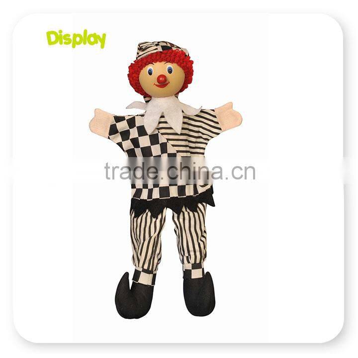 Wood and Fabric Hand Puppet Conforming With ASTM EN71