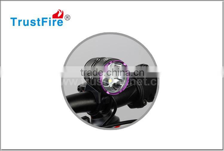 TR-D006 three CREE XM-L T6 leds waterproof Battery Power Supply bike light