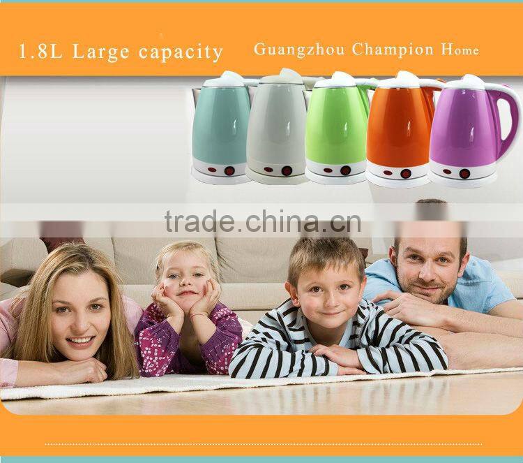 anti-heating electric fast kettle MEK009B-PW 1.8L boiling water kettle