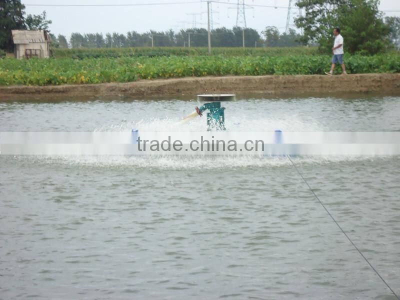 Big hopper shrimp pond feeder for large area