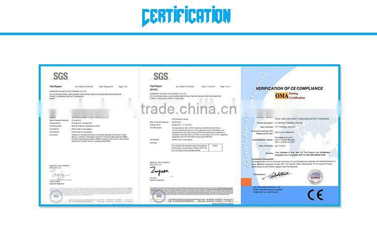 HY880 best high temperature/pressure nano thermal conductive tube industrial silicone paste with MSDS for cpu cooler