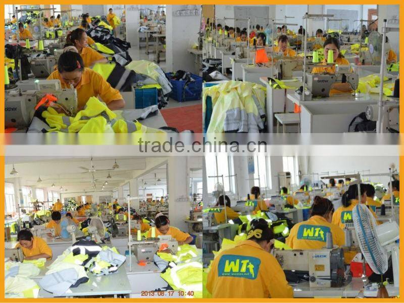 4 in 1 high visibility safety reflective fluorescein jacket