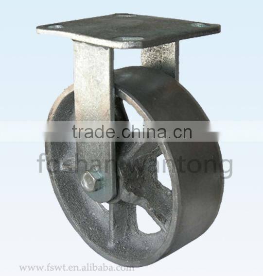 1.5-3 Inch Cast Iron Rubber Wheel Caster