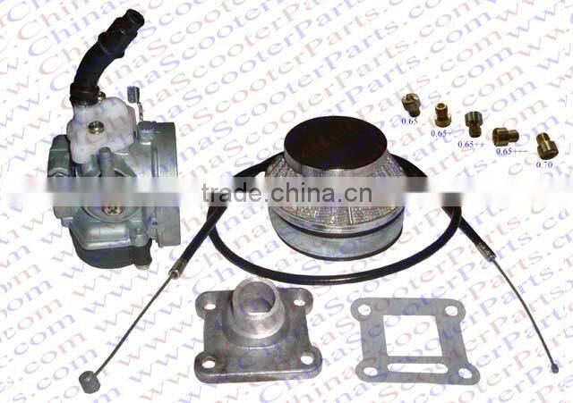 HP 15MM Carb Intake Air filter Cable Jets Kit for 47CC 49CC Mini Dirt Pit Pocket Bike ATV Quad Buggy Go Kart Carburetor Parts