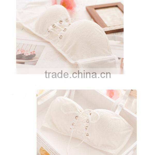 Underwear Padded Push Up Bra Set, Princess straps belt, lace bra and panty set for women