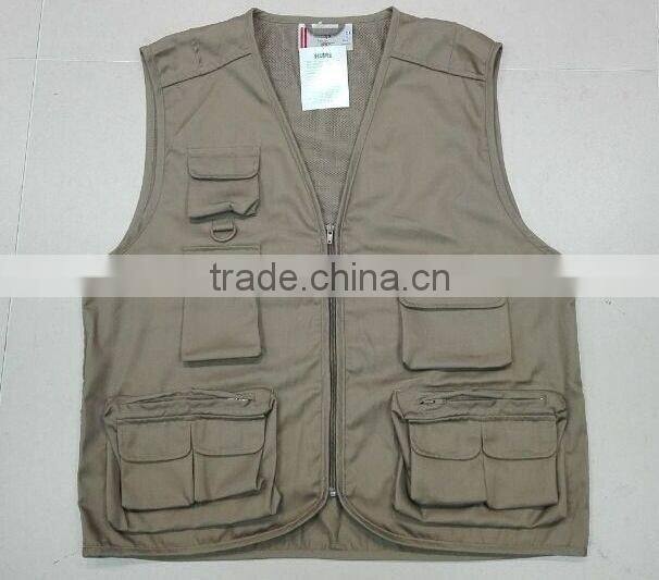 Multi-Pockets Fishing Vest