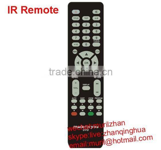 ZF Black 43 Keys IRD-1011 DVD IR Program Remote Control