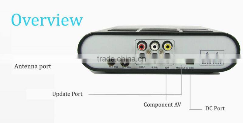 Metal Housing Mini DVB-C Cable TV Receiver with Muti-search Function