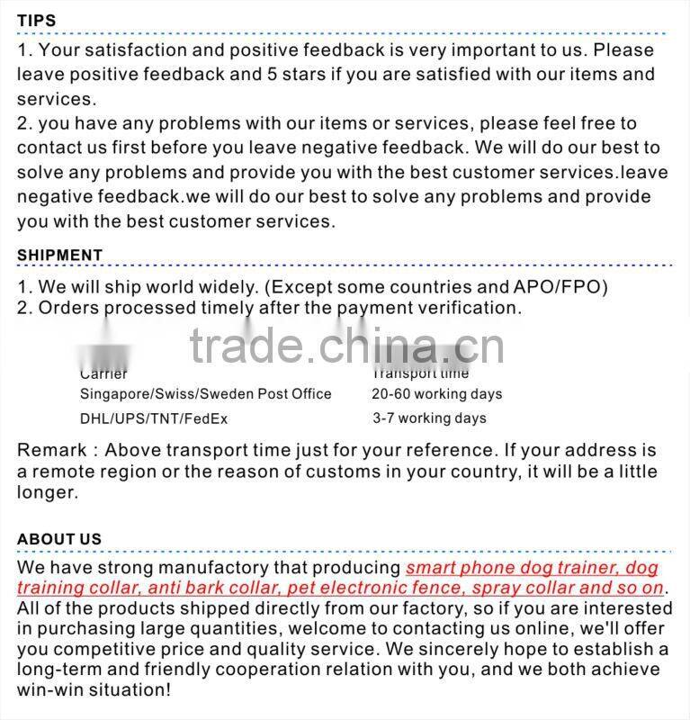 Hot Selling Dog Fencing Device Safe Electric Wireless Pet Fence