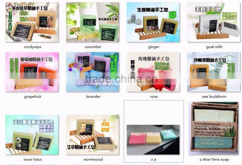 Amino acid soap gold foil bamboo charcoal black soap