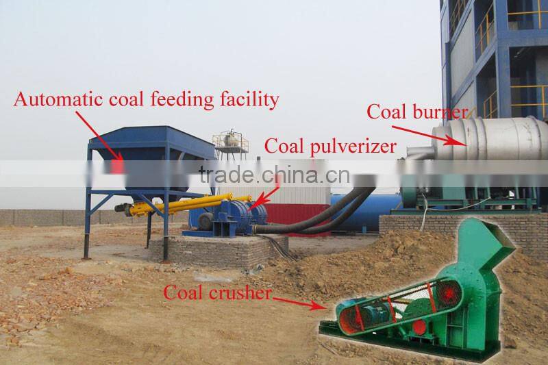 Sale high efficiency coal burner with asphalt plant