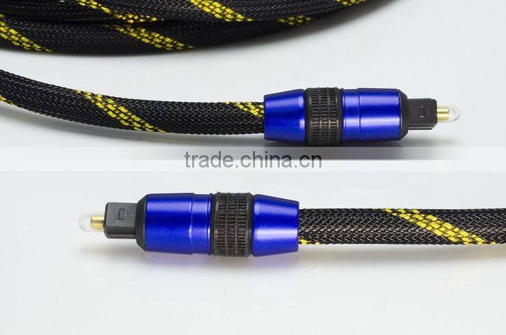 Digital Audio Quartz Glass Optical Fiber Toslink Cable