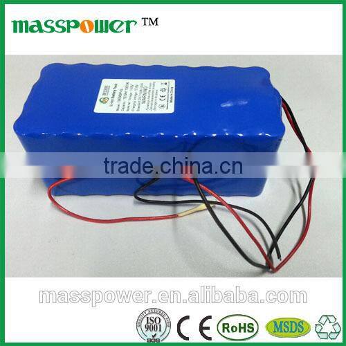 2016 Shenzhen Masspower Rechargeable li-ion battery pack 24v 20Ah