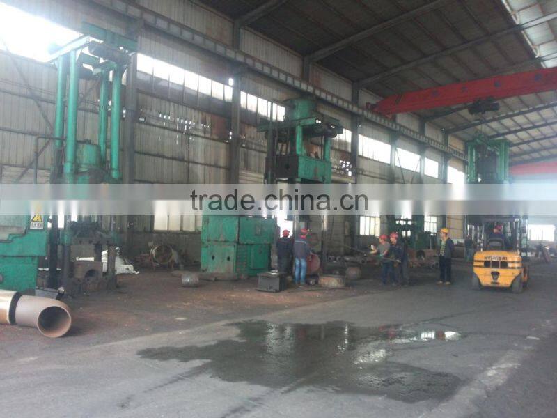 steel pipe or elbow plastic machine ; press machine