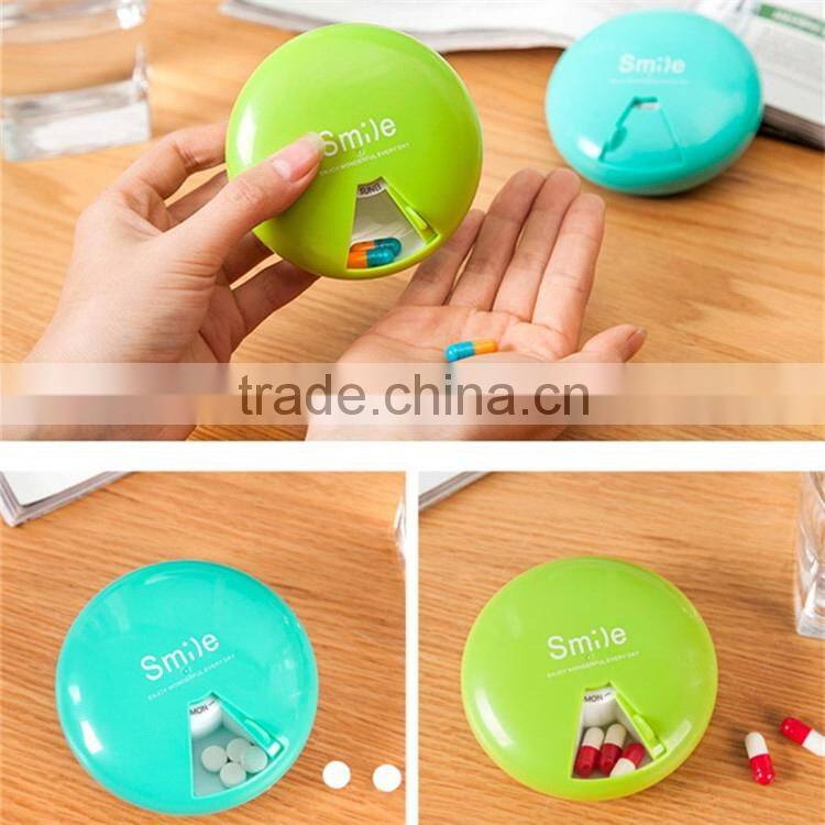 Economic Manufacture Plastic Portable Weekly Pill Box