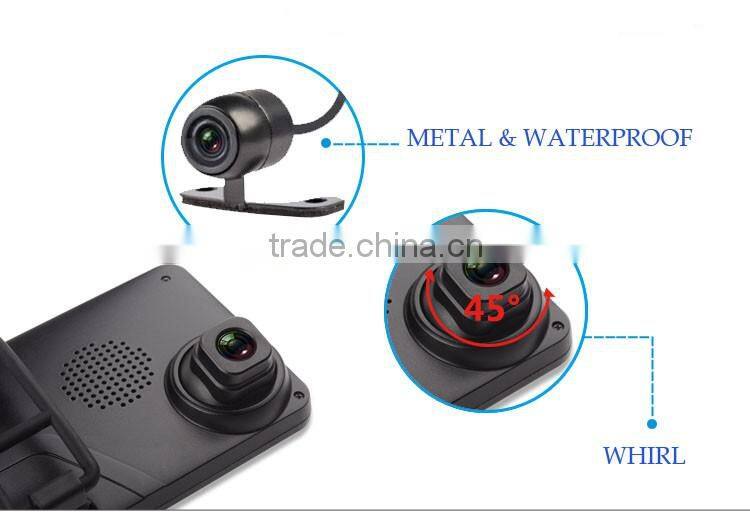 PIP Android System Dual Camera Reversing Visual WiFi GPS Navigation 168