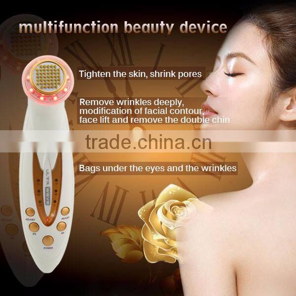 Hot sale!!portable salon beauty equipment bipolar radiofrequency skin tightening home use rf machine for skin care