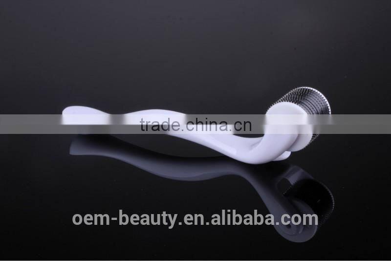 titanium derma roller disk needle derma roller skin vibrating derma roller for hair loss treatment