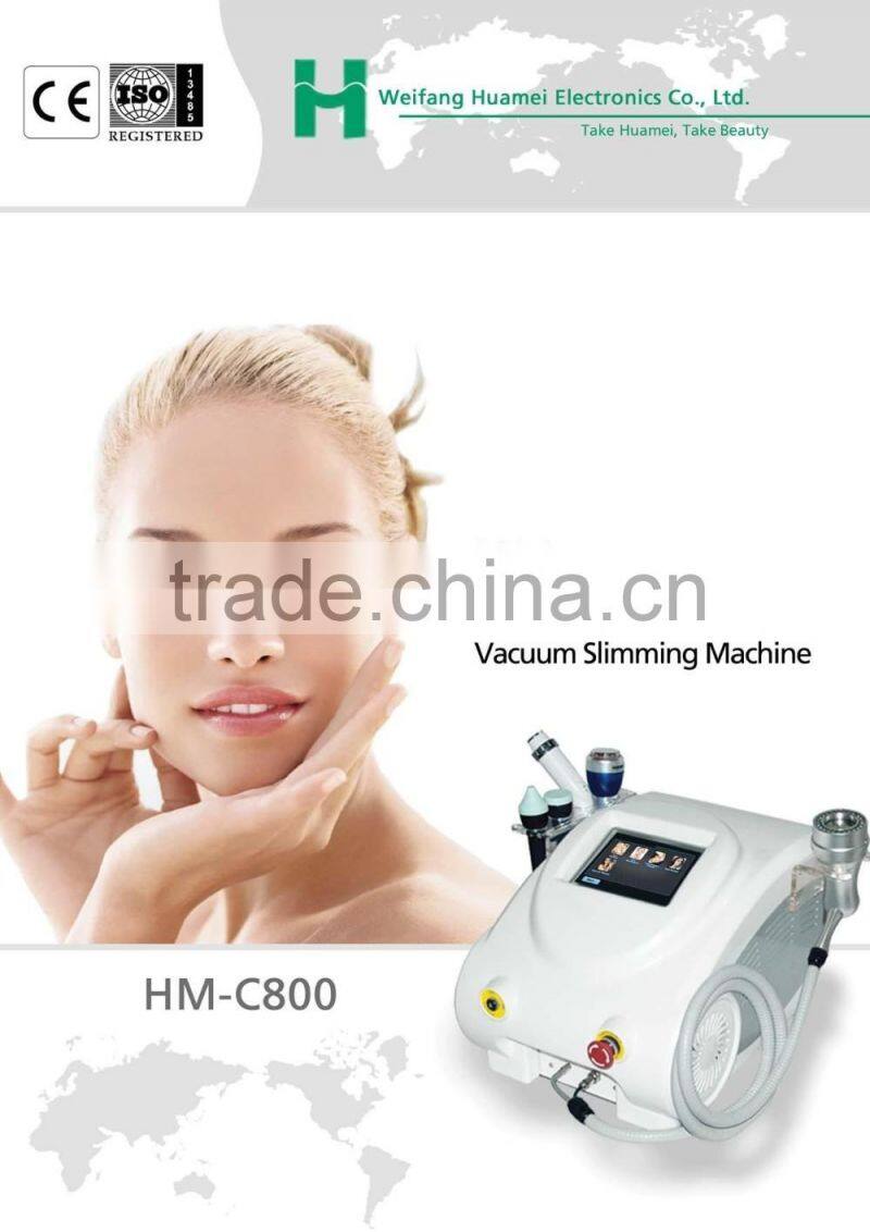 Professional 3 in 1 RF+Cavitation+Vacuum multifunctional salon facial beauty machine