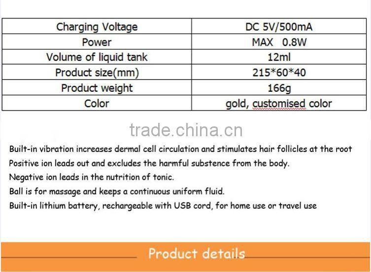 New Beauty Tool Head massage comb light therapy comb hair fall solution comb