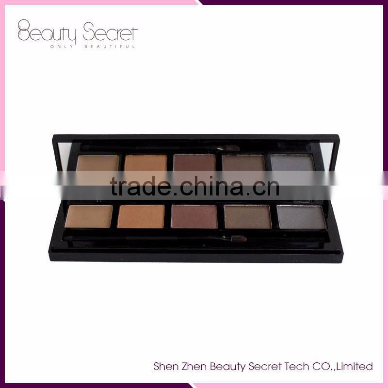 5 colors long-lasting eye brow palette,eyebrow powder with brush