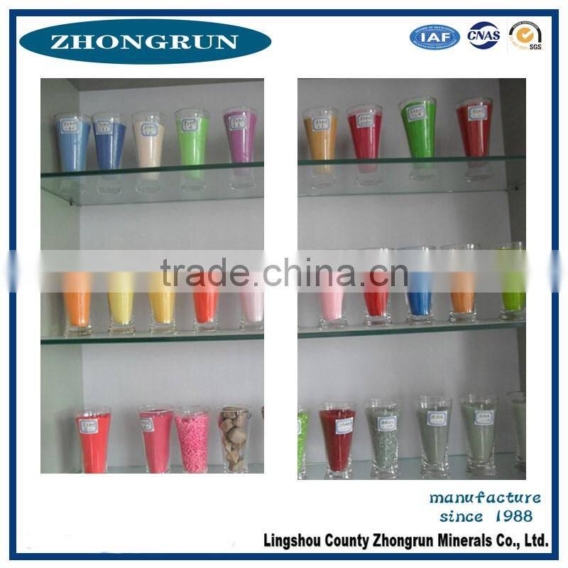 colored silica sand for sand clock timer for sale