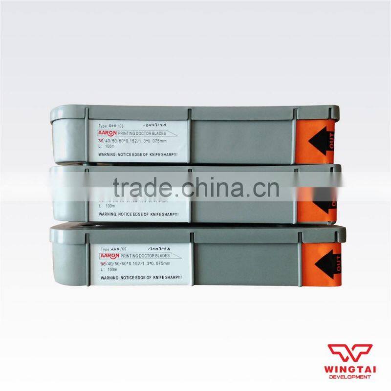 200# W30/40mm*T0.15mm Germany AARON Carbon Steel Printing Dr Blade Saw Blade