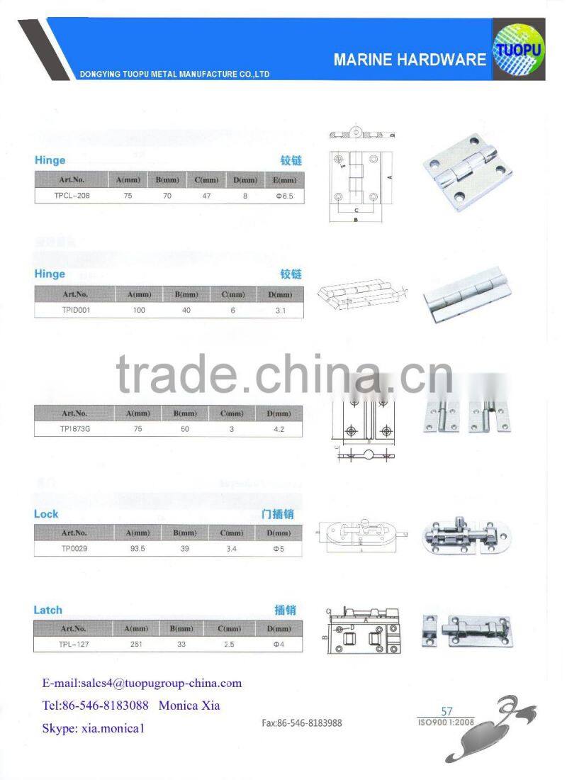 China cheap stainless steel hasp latch,marine yacht stainless steel hasp latch,yacht cabinet toggle latch