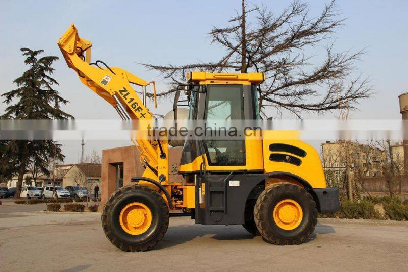 Xinchai mini tractor with Tiny flexible cabin good backhoe digger wheel loader CS10 loader