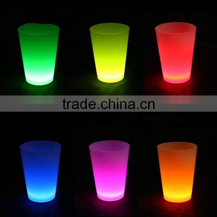 12oz Plastic PP Events Glow LOGO Printing Glow in the Dark Cup