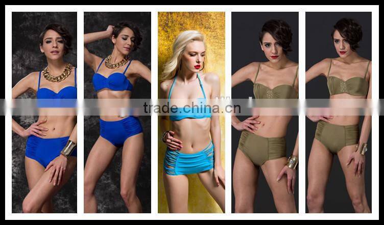 Latest Design Top quality high waist swimwear