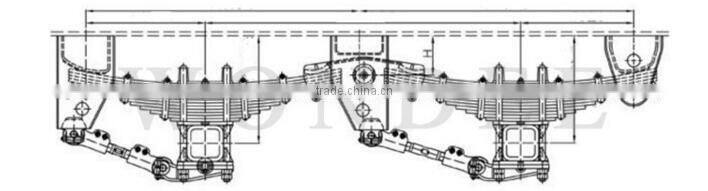 Fuwa 2 Axle Mechanical Suspension