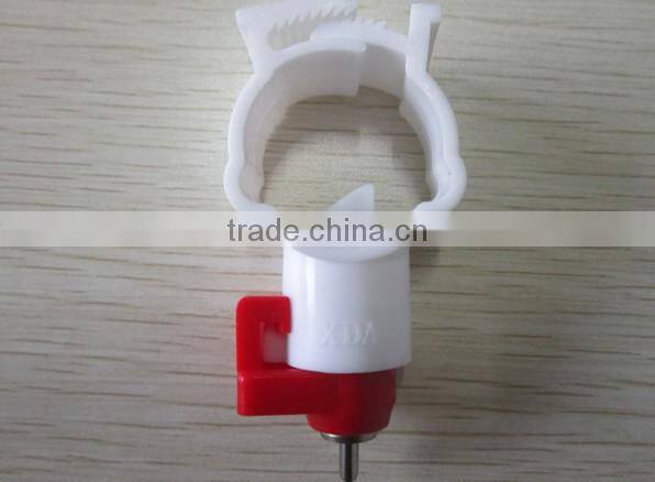Stainless steel and plastic factory direct supply commercial poultry nipple drinkers for sale HJ-DN003