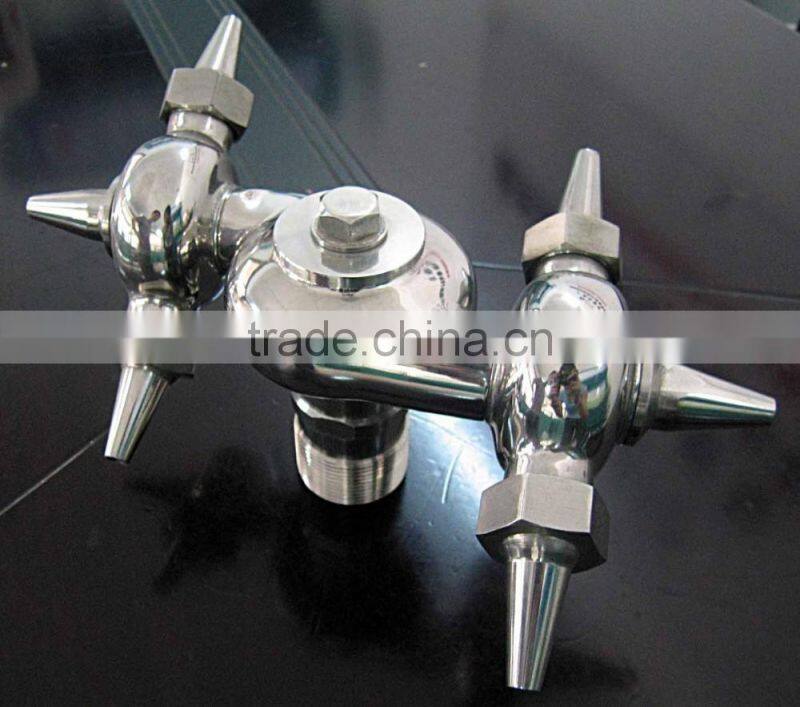 stainless steel dual revalveel cleaner