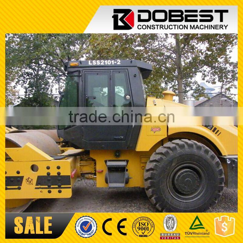 China best selling 21 ton single drum vibratory road roller LSS2101