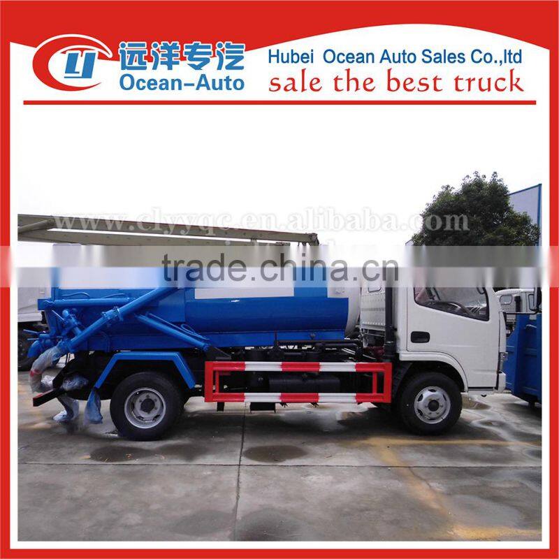 brand new dongfeng 4000L waste suction truck