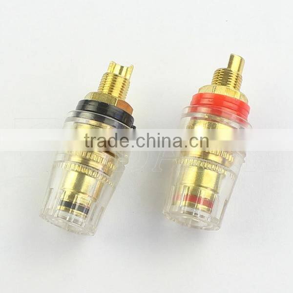 Gold plated binding posts/copper/spring binding posts