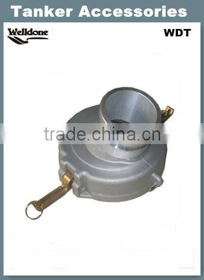 Threaded API valve coupler/4" Aluminum API Gravity Drop Coupler