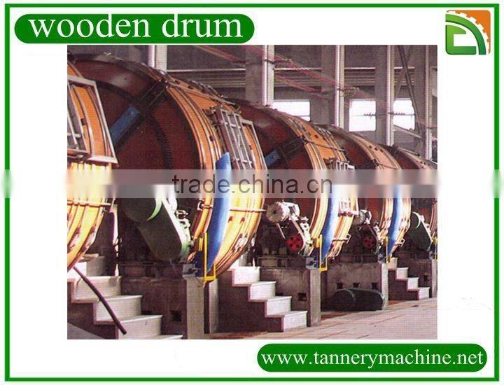 supply Overloading Wooden Drum Soaking/Liming/Tanning